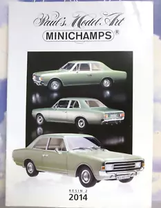 MINICHAMPS KATALOG EDITION 2 2014 HARZ MODELLPALETTE A4 (30 x 21 cm) 16 SEITEN - Bild 1 von 1