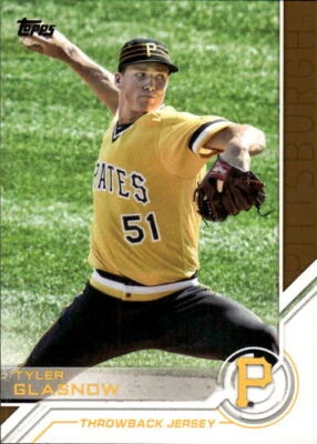2017 Topps Tyler Glasnow #S-195 Salute Pittsburgh Pirates 10C - Image 1 of 2