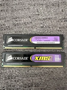 CORSAIR XMS2 512MB DDR2 675 (PC2 5400) Desktop Memory Model CM2X512-5400C4 - Picture 1 of 3