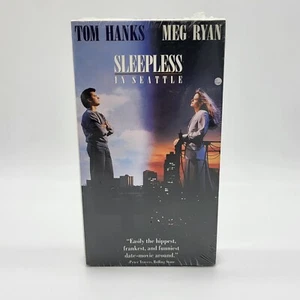 Sleepless in Seattle (VHS, 1993) Factory Sealed, watermark Tom Hanks - Picture 1 of 2