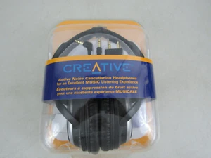 Creative HN-700 Over-Ear Noise Cancelling Folding Headphones-New - Picture 1 of 8