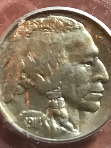 1914 S 5c Buffalo Nickel PCGS AU58 Rare Date/Hard to Find Cover