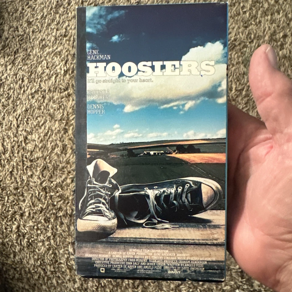 Vintage Hoosiers VHS 1988 Vestron Edition - Image 1 of 4