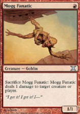 MOGG FANATIC 10th Edition MTG Magic the Gathering Cards DJMagic