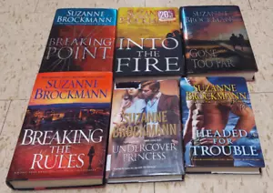 6 Suzanne Brockmann HARDBACK BOOK LOT - Picture 1 of 3