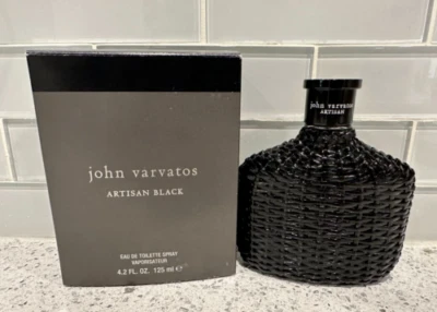 Eau de Toilette Spray Artisan Black de John Varvatos 4,2 OZ para Hombres Foto 1 de 3