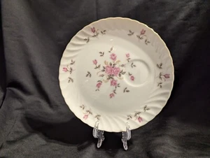 Plato de almuerzo de repuesto Lefton China "Pink Moss" rosa, #3171, 8" - seminuevo  - Imagen 1 de 12