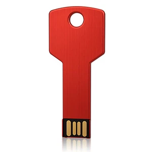 32GB Metal Key Shape USB 2.0 Flash Drive Thumb Pen Drive Storage Memory Stick - Picture 1 of 15