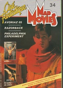Mad Movies # 34 Razorback Dune Terminator Carl Fullerton 1984 Ewoks - Madcjay - Imagen 1 de 1