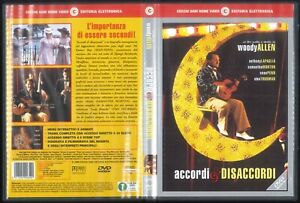 ACCORDI & E DISACCORDI WOODY ALLEN ED. CECCHI GORI 2000 DVD OTTIMO USATO F2