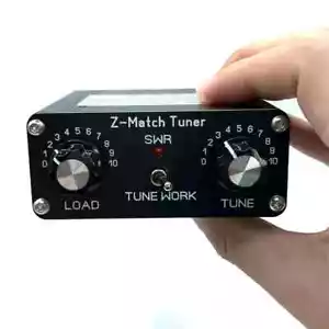 Tuner d'antenne manuel QRP Z-match 3-28 MHz - Photo 1/7