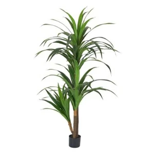 Artificial Tree, 5FT, Faux Yucca, Indoor Plant for Home, Living Room, Dracaena - Picture 1 of 8