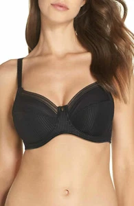 Fantasie 3091 Fusion Underwire Balcony Bra US 38I Black - Picture 1 of 1