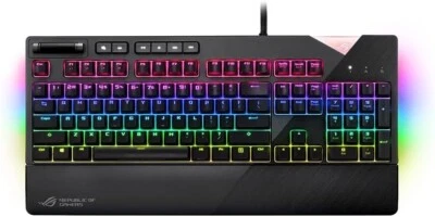 Tastiera gaming Asus Rog Strix Flare Layout ITA Switch Red - Immagine 1 di 4