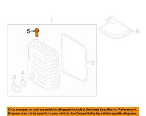 HYUNDAI OEM 10-19 Santa Fe EngineTransaxle Transaxle Parts-Filler Cap 452843B010 - Picture 1 of 1