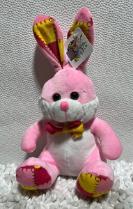 Flamingo Land Rosa Conejo de Pascua Conejo Peluche Juguete Suave Con Etiqueta 12” - Imagen 1 de 7
