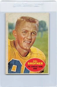 1960 Topps #65 Del Shofner Rams EX/MT 1053 - Foto 1 di 2