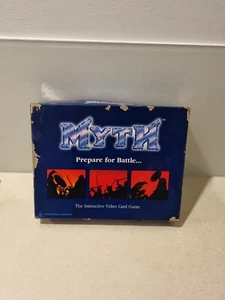 Myth - Vintage 1996 Video Card Game - With VHS Tape: Family Game FREE POSTAGE - Picture 1 of 3