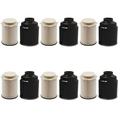 6X For Dodge Ram 6.7L Diesel Fuel Filter Kit 2013-17 2500 3500 4500 5500 Cummins - Image 1 of 4