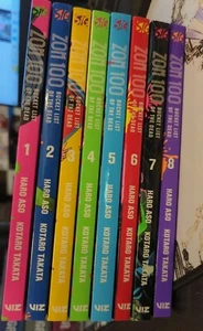 Zom 100: lotto manga Bucket List of the Dead 1-8 firma Viz - Foto 1 di 10