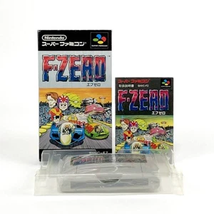Super Famicom F-Zero Complete CIB Japan 2J Box & Manual Included Japan - Picture 1 of 10