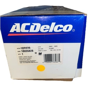 Ac Delco 18R639 Gm 18035828 Reman Brake Caliper Front W/pads - Picture 1 of 4