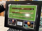 John Higgins Signed Framed Snooker Cue - COA - Exclusive Private Signing
