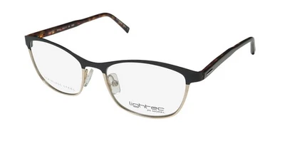 NUEVAS GAFAS LIGHTEC 30044L NG01 MUJER METAL Y PLÁSTICO 50-17-135 NEGRO BORDE COMPLETO Foto 1 de 4