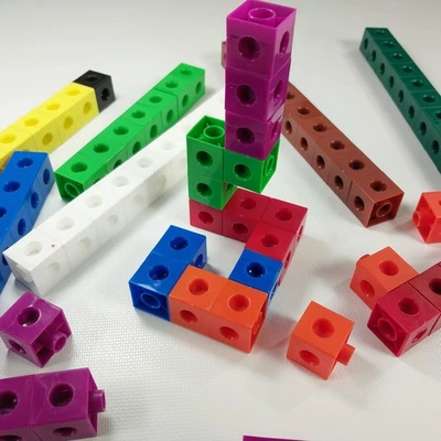 86 Pieces Square Plastic Toy Building Blocks Children's Toys - Image 1 of 3