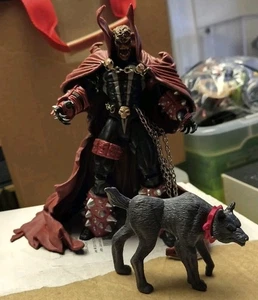 McFarlane Toys Burnt Spawn 6.5" Figure Loose 1997 W Wolf - Picture 1 of 6