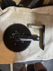 Quarq DZero AXS DUB Power Meter, 165mm crankset carbon, drag 2 zero 58T  - Picture 1 of 10