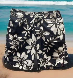 Tommy Bahama Hombres Relax Board Pantalones Cortos de Natación Medianos Forrados de Malla Reciclado Negro 7” - Imagen 1 de 14
