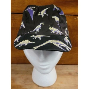 GORRA DE BÉISBOL INFANTIL/JUVENIL - BRILLA EN LA OSCURIDAD DINOSAURIO ESQUELETO - Imagen 1 de 5
