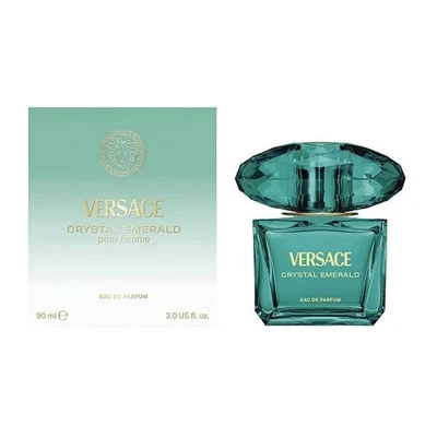 Versace Crystal Emerald Pour Femme 90ml Eau De Parfum EDP Spray New & Sealed