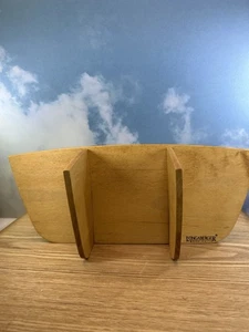 Longaberger Woodcrafts Wood Divider 6-Way Medium Gathering Basket Made In USA - Picture 1 of 7