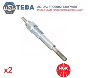 97009 ENGINE GLOW PLUGS NGK 2PCS FOR FORD MAVERICK 2.7 TD 2.7L 92KW - Picture 1 of 4