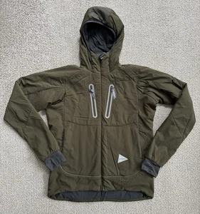 and wander Olive Green Alpha AIR Hoodie Polartec - 3/M - Picture 1 of 5