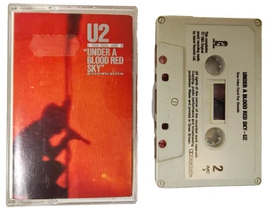 U2 – Live Under A Blood Red Sky Cassette Tape 1983 on Island in jewel case - Picture 1 of 13