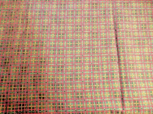1m x 112cm Red Brushed Cotton Woven Check Fabric Excellent Quality & Weight #L54 - Picture 1 of 1