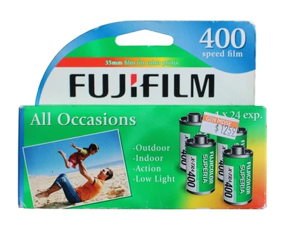 4 Pack Fujifilm Superia X-TRA 400 35mm Film (XTRA400) EXP 07 2010 NOS - Image 1 of 4