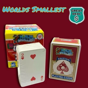 Worlds Smallest Bicycle Playing Cards. - Picture 1 of 9