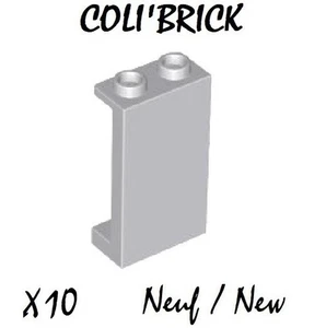 lego 87544 - 10x Panneau Mur Panel Wall 1x2x3 - Gris / Light Bluish Gray - NEUF - Imagen 1 de 1