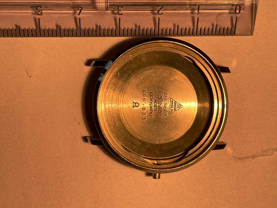 Omega Wristwatch Case Stainless Steel Selection Used - Image 1 of 4