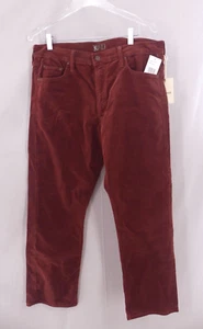 Mother 33 Hose Mid Rise Rider Ankle Stretch Cord Rum Rosine Hopscotch Neu mit Etikett - Bild 1 von 9