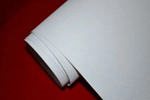 GLITZER MATT FOLIE - WEISS 50 x 152 cm Diamant Look Auto Klebe Folie - Bild 1 von 1