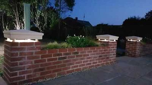 Pier caps / pillar caps / pier tops / wall capping / cast stone / apexed / caps - Picture 1 of 5