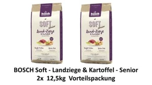 Bosch HPC Soft Senior Ziege & Kartoffel | 2x 12,5kg Vorteilspackung - Bild 1 von 1