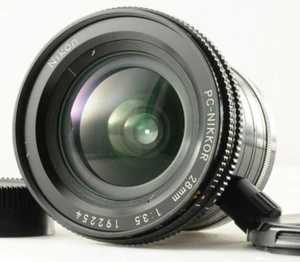 Near MINT Nikon PC Nikkor 28mm f/3.5 MF Wide Angle Shift Lens w/cap From Japan - Picture 1 of 13