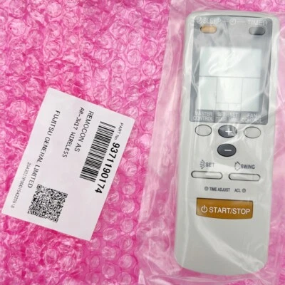 Original AR-JW17 (℃) FUJITSU GENERAL Air Conditioner Remote Control 9371190174 - Image 1 of 4