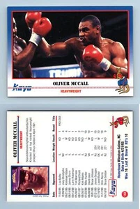 Oliver McCall #182 Kayo Boxing 1991 Trading Card - Picture 1 of 1